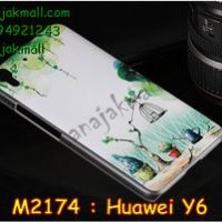 M2174-07 เคสแข็ง Huawei Y6 ลาย Nature