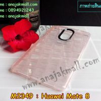 M2349-04 เคสยางใส Huawei Mate 8 ลาย Window สีชมพูอ่อน