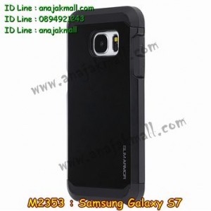 M2353-07 เคสทูโทน Samsung Galaxy S7 สีดำ