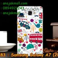 M2383-05 เคสแข็ง Samsung Galaxy A7(2016) ลาย London