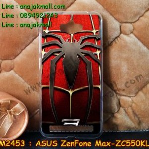 M2453-05 เคสแข็ง ASUS ZenFone Max (ZC550KL) ลาย Spider