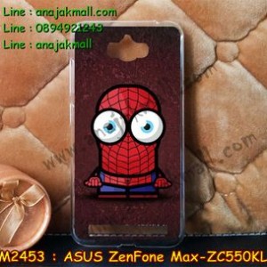 M2453-11 เคสแข็ง ASUS ZenFone Max (ZC550KL) ลาย Spider Man I