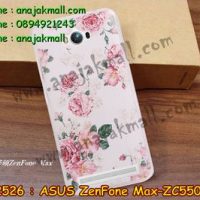 M2526-02 เคสยาง ASUS ZenFone Max (ZC550KL) ลาย Flower I