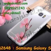 M2648-02 เคสกรอบนิ่มหลังกระจกเงา Samsung Galaxy S7 สีเงิน