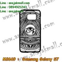 M2669-11 เคสแข็ง Samsung Galaxy S7 ลาย Black Eye