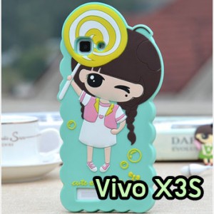 M1257-06 เคสตัวการ์ตูน Vivo X3S ลายเด็ก C