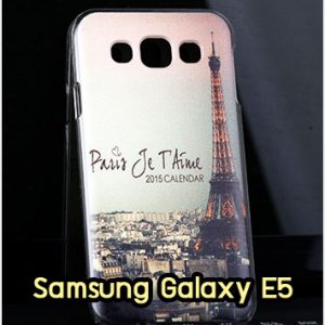 M1322-10 เคสแข็ง Samsung Galaxy E5 ลายหอไอเฟล II