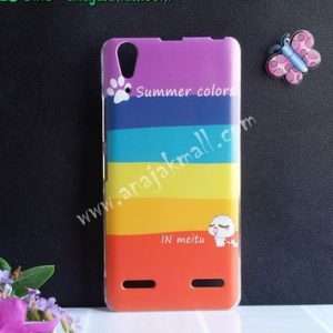 M1457-15 เคสแข็ง Lenovo A6000 ลาย Summer Colors