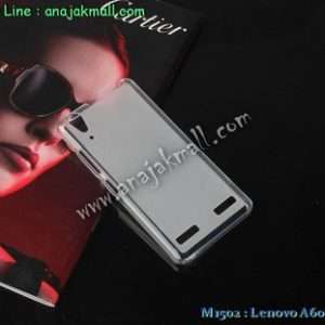 M1502-03 เคสยางใส Lenovo A6000 สีขาว