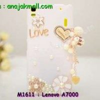 M1611-03 เคสประดับ Lenovo A7000 ลาย Love