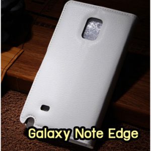 M1300-02 เคสฝาพับ Samsung Galaxy Note Edge สีขาว