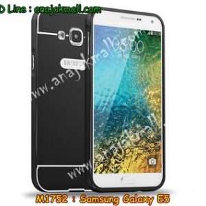 M1752-05 เคสอลูมิเนียม Samsung Galaxy E5 สีดำ B