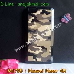 M1755-04 เคสแข็ง Huawei Honor 4X ลายพรางทหาร