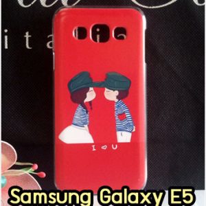M1322-02 เคสแข็ง Samsung Galaxy E5 ลาย Love U