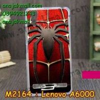 M2164-11 เคสยาง Lenovo A6000 ลาย Spider