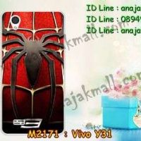 M2171-17 เคสแข็ง Vivo Y31 ลาย Spider