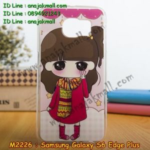 M2226-04 เคสยาง Samsung Galaxy S6 Edge Plus ลายฟินฟิน