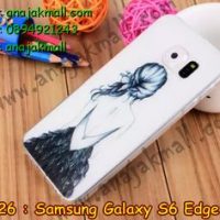 M2226-14 เคสยาง Samsung Galaxy S6 Edge Plus ลาย Women