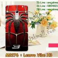 M2276-10 เคสแข็ง Lenovo Vibe X3 ลาย Spider