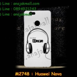 M2748-11 เคสแข็ง Huawei Nova ลาย Music