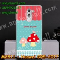 M2811-14 เคสแข็ง Huawei GR5 (2017) ลาย Mushroom