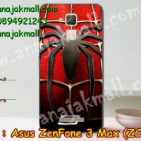 M2827-09 เคสแข็ง Asus Zenfone 3 Max - ZC520TL ลาย Spider