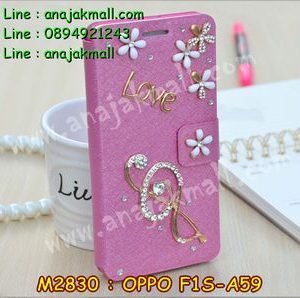 M2830-07 เคสฝาพับคริสตัล OPPO F1S ลาย Music I