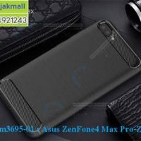 M3695-01 เคสยางกันกระแทก Asus Zenfone 4 Max Pro-ZC554KL สีดำ