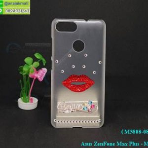 M3808-08 เคสแต่งคริสตัล Asus Zenfone Max Plus-M1 ลาย Kiss Beauty