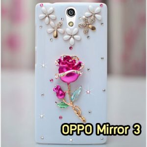 M1370-14 เคสประดับ OPPO Mirror 3 ลาย Rose I