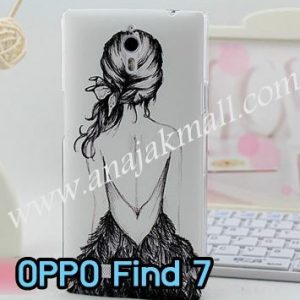 M781-15 เคสแข็ง OPPO Find 7 ลาย Women