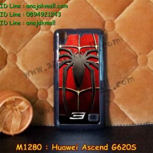 M1280-20 เคสแข็ง Huawei Ascend G620S ลาย Spider