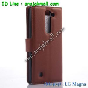 M1464-02 เคสฝาพับ LG Magna สีน้ำตาล