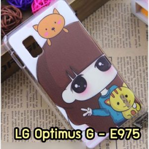 M1007-16 เคสแข็ง LG Optimus G - E975 ลายเนโกะจัง