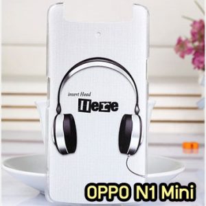 M868-17 เคสแข็ง OPPO N1 Mini ลาย Music