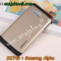 M1749-02 เคสทูโทน Samsung Galaxy Alpha สีทอง