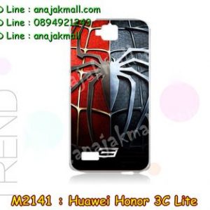 M2141-12 เคสแข็ง Huawei Honor 3C Lite ลาย Spider IV