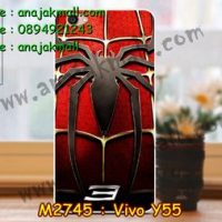 M2745-19 เคสแข็ง Vivo Y55 ลาย Spider