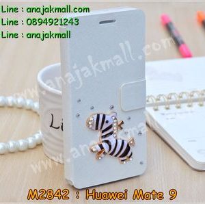 M2842-20 เคสฝาพับคริสตัล Huawei Mate 9 ลาย Zebra I