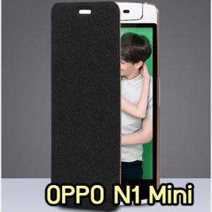 M920-03 เคสฝาพับ OPPO N1 Mini สีดำ