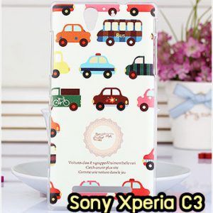 M1055-06 เคสแข็ง Sony Xperia C3 ลาย The Car