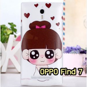 M781-23 เคสแข็ง OPPO Find 7 ลายมินิโกะ