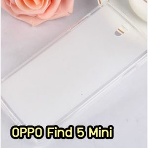 M938-02 เคสยางใส OPPO Find 5 Mini สีขาว