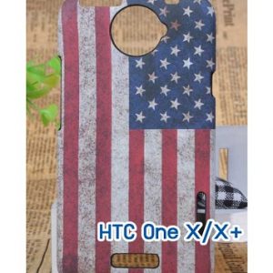 M417-03 เคสแข็ง HTC One X/X+ ลาย Flag A