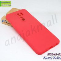 M5649-02 เคสยางนิ่ม Xiaomi Redmi9 สีแดง