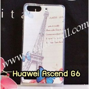 M1037-06 เคสยาง Huawei Ascend G6 ลาย Paris III