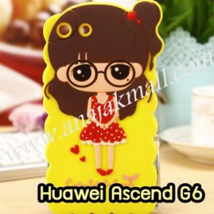 M1008-02 เคสตัวการ์ตูน Huawei Ascend G6 ลายหญิง II