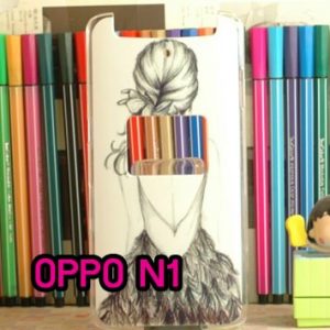 M480-02 เคสแข็ง OPPO N1 ลาย Women