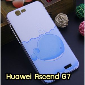 M1325-12 เคสแข็ง Huawei Ascend G7 ลายปลาวาฬ