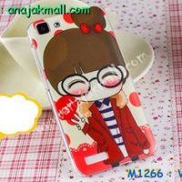 M1266-19 เคสแข็ง Vivo Y27 ลาย Hi Girl